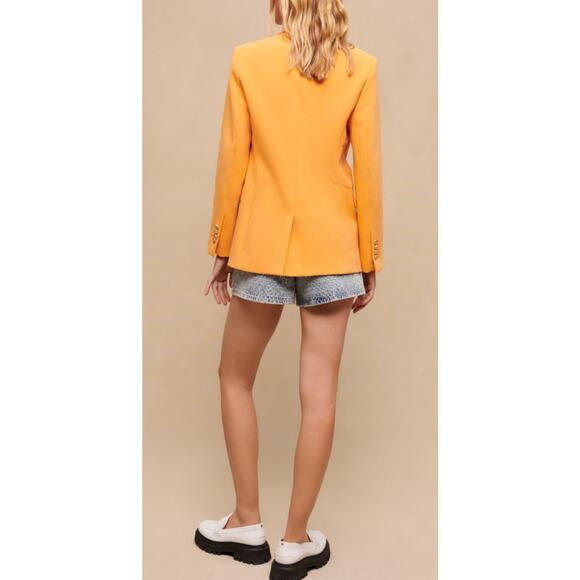 Maje Orange Tailored Blazer – Women’s FR 40 (US 8) - Picture 3 of 10